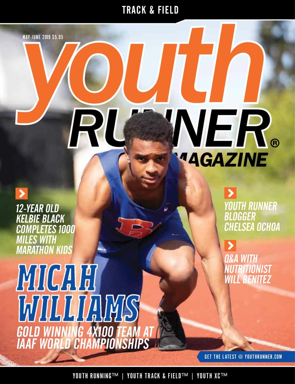 YOUTH RUNNER MAGAZINEMayJune 2019 Magazine Get your Digital