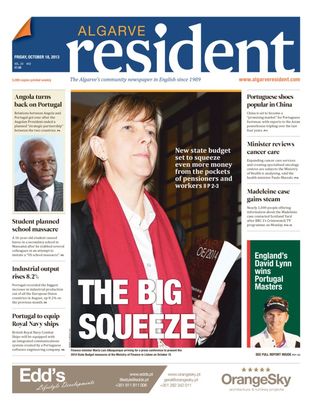 Algarve Resident - December 6 2013 Algarve Resident Cover - December 6 2013 Edition
