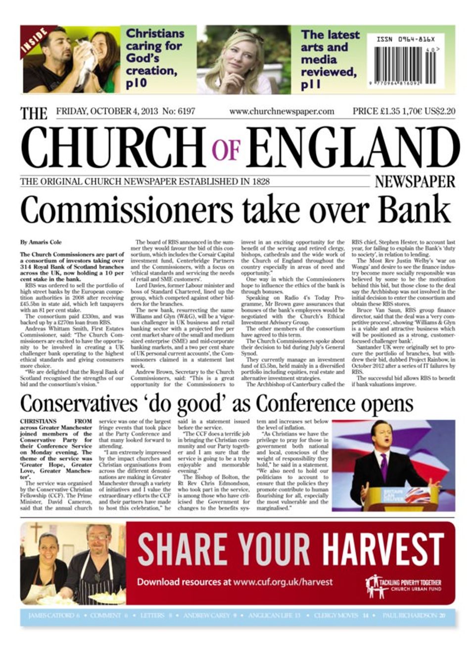 Church of England Newspaper Magazine Get your Digital Subscription