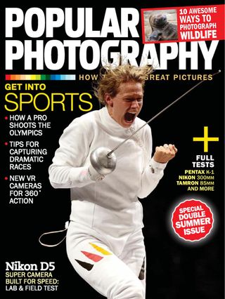 Popular Photography  Cover - March - April 2017 Edition
