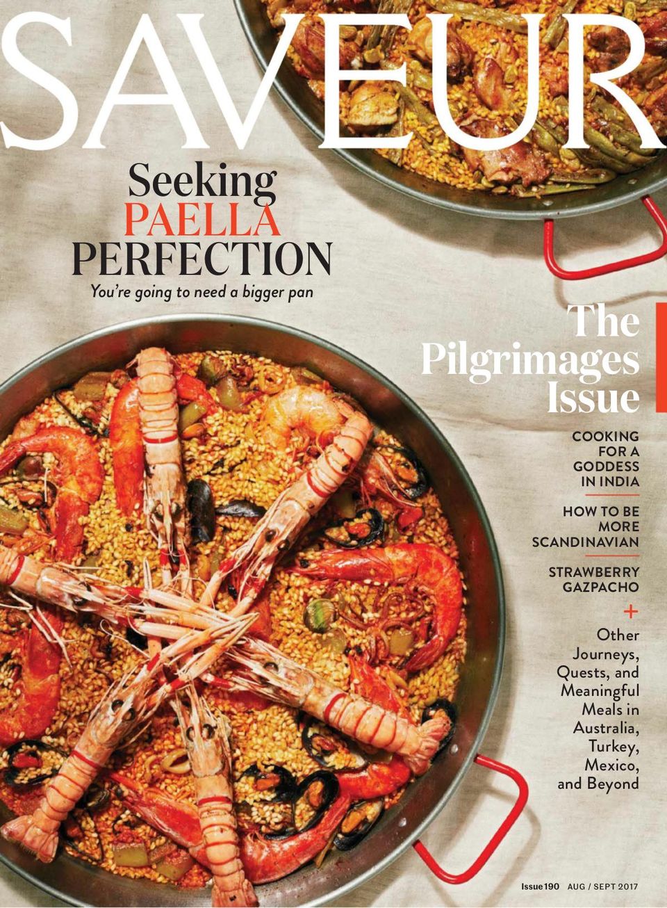 Saveur August - September 2017