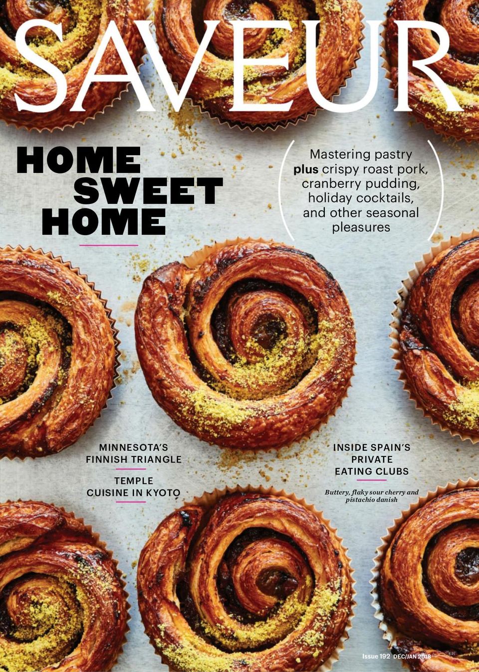 Saveur December 2017 - January 2018