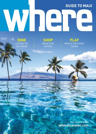 Where Maui  Cover - Fall - Winter 2019/2020 Edition