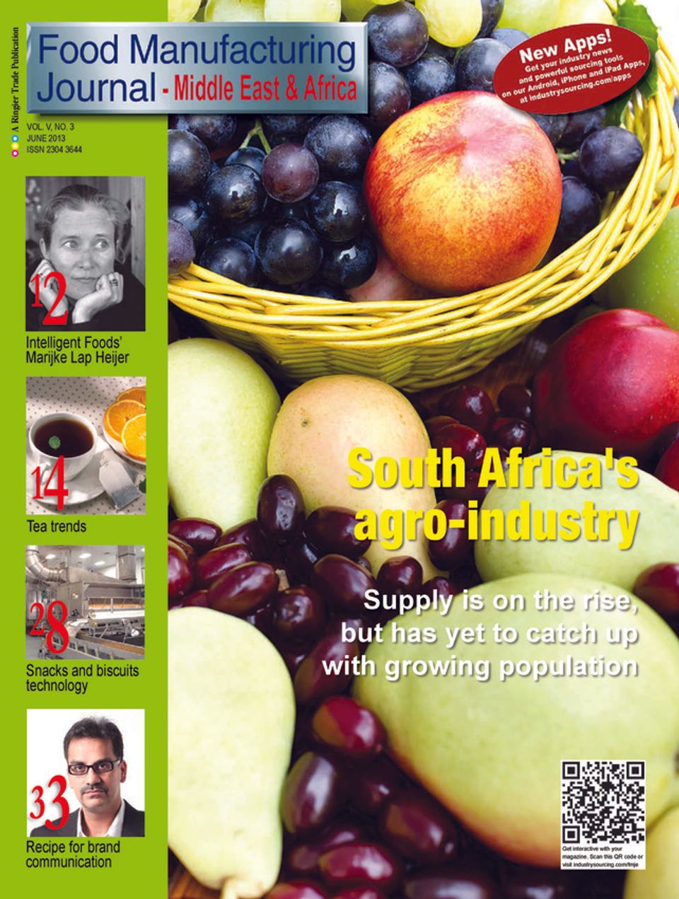 Food Manufacturing Journal Middle East & AfricaJune 2013 Magazine