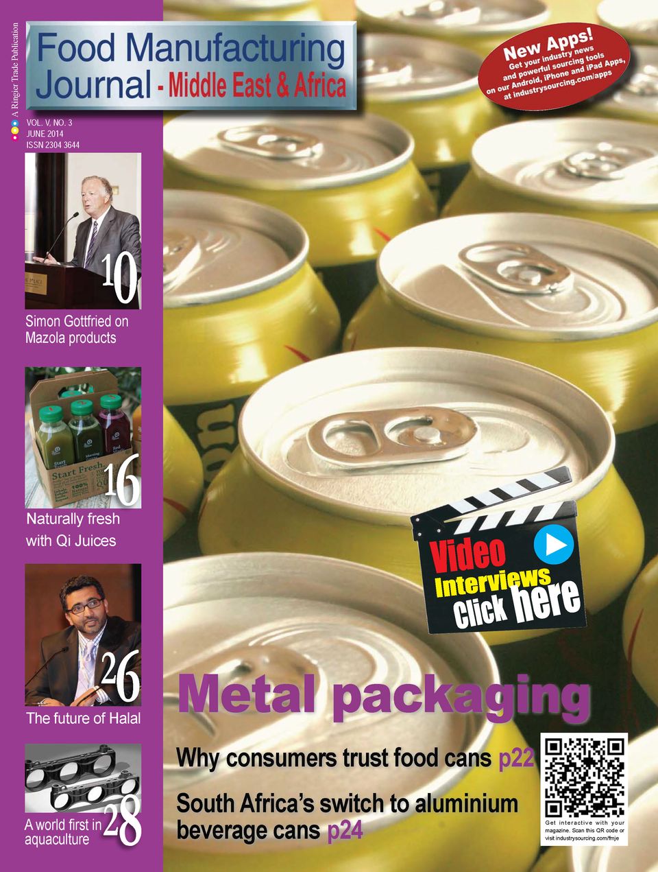 Food Manufacturing Journal Middle East & AfricaJune 2014 Magazine
