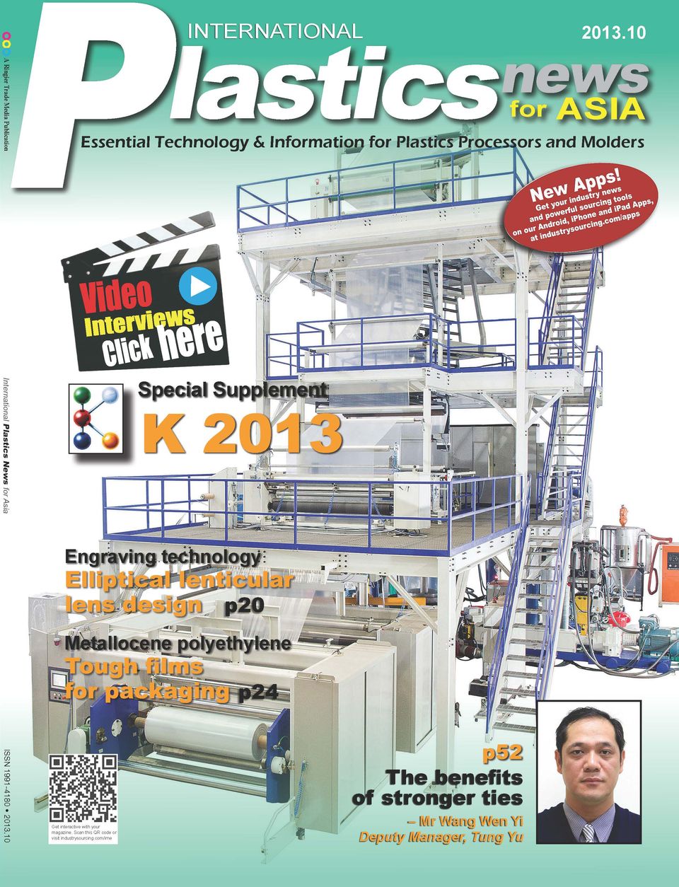 International Plastics News for AsiaOctober 2013 Magazine