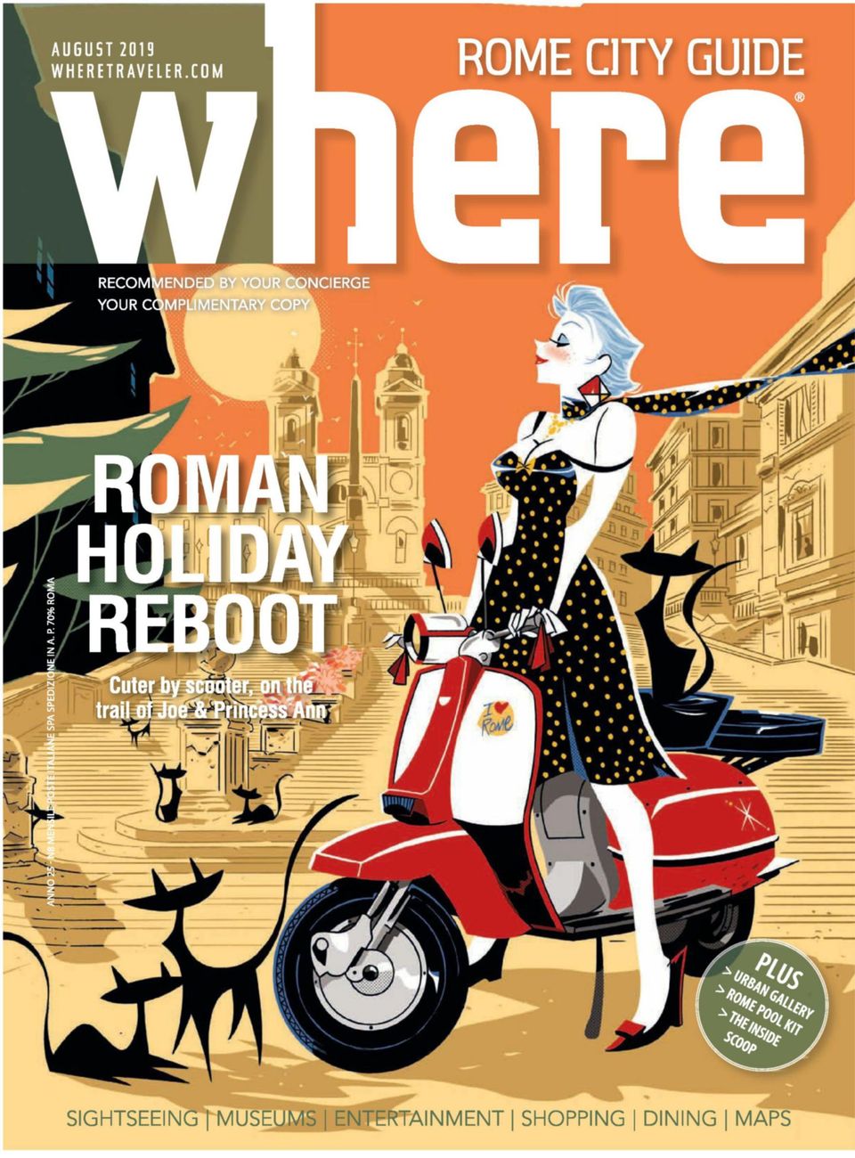 Get digital access to Where Rome - August 2019 issue | Magzter.com