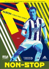 WBA v WEST HAM UNITED on 30.04.2016. Barclays Premier League 