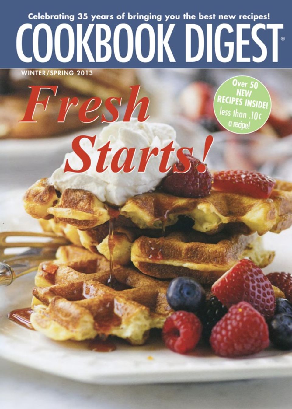 Cookbook DigestWinter/Spring 2013 Magazine Get your Digital Subscription