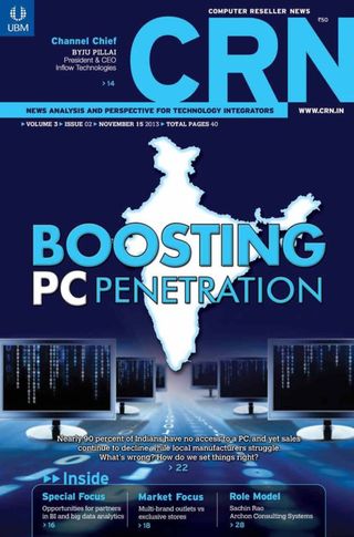 CRN India - November 2014 CRN India Cover - November 2014 Edition