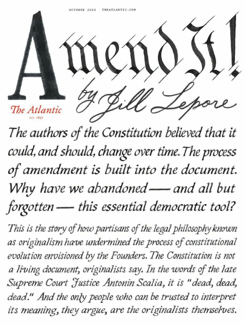 The Atlantic October 2025