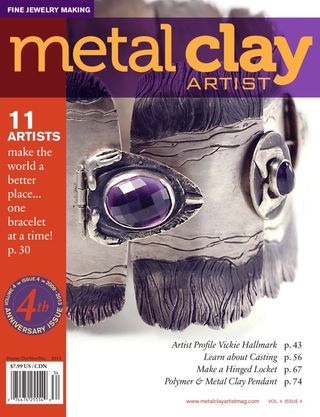 Metal Clay Artist - Winter 2014 Metal Clay Artist Cover - Winter 2014 Edition
