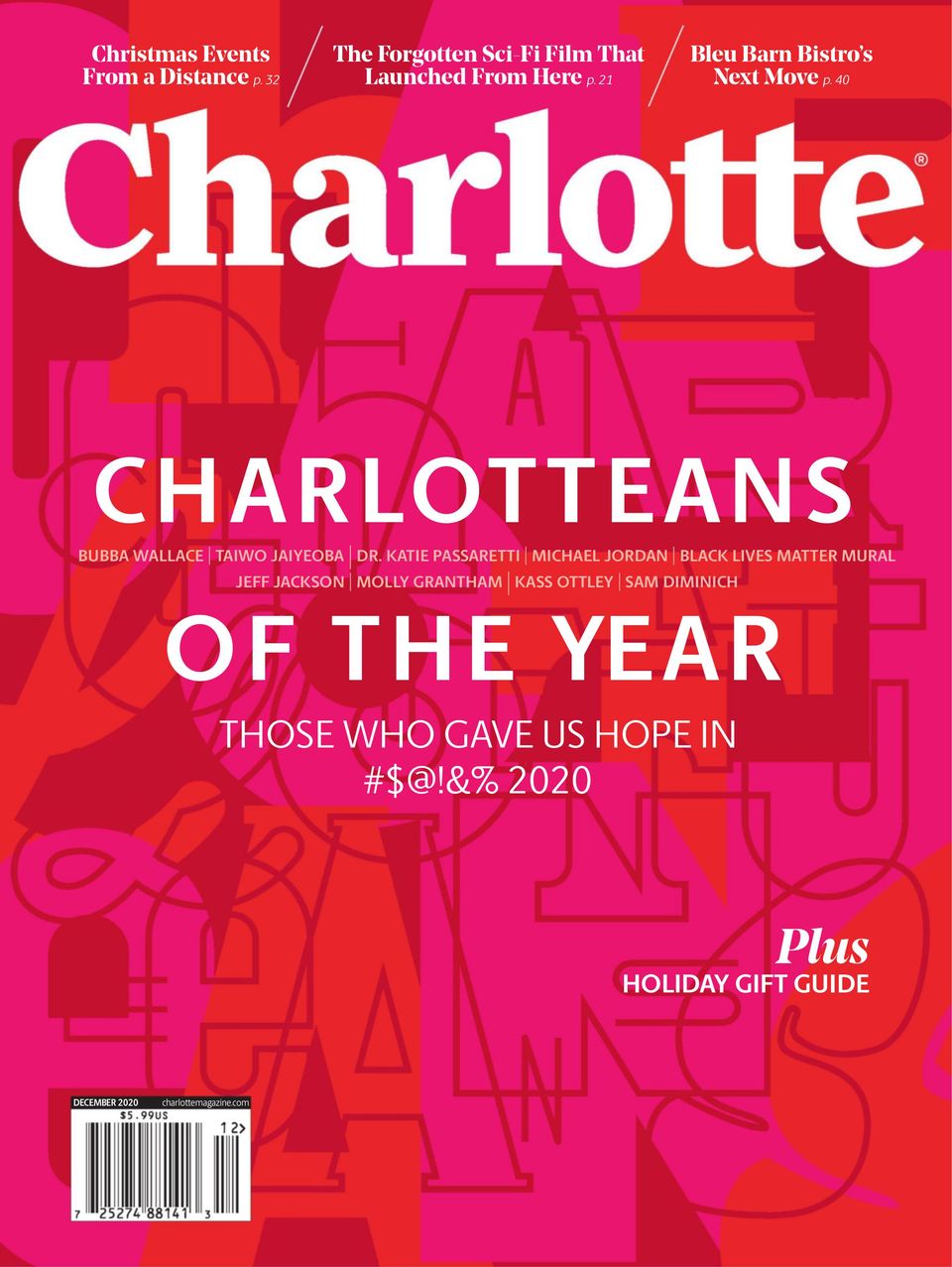 Charlotte MagazineDecember 2020 Magazine Get your Digital Subscription