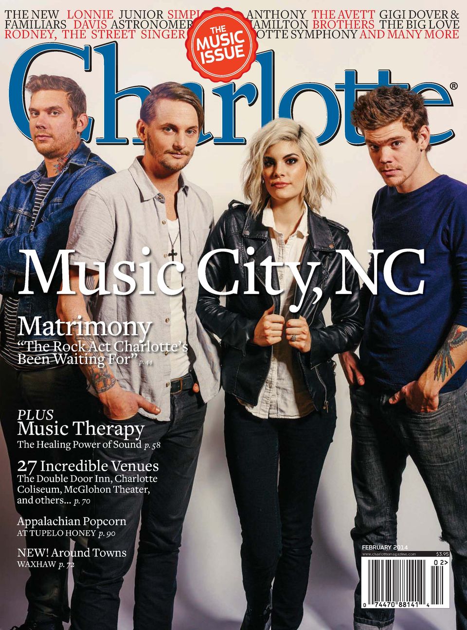 Charlotte MagazineFebruary 2014 Magazine Get your Digital Subscription