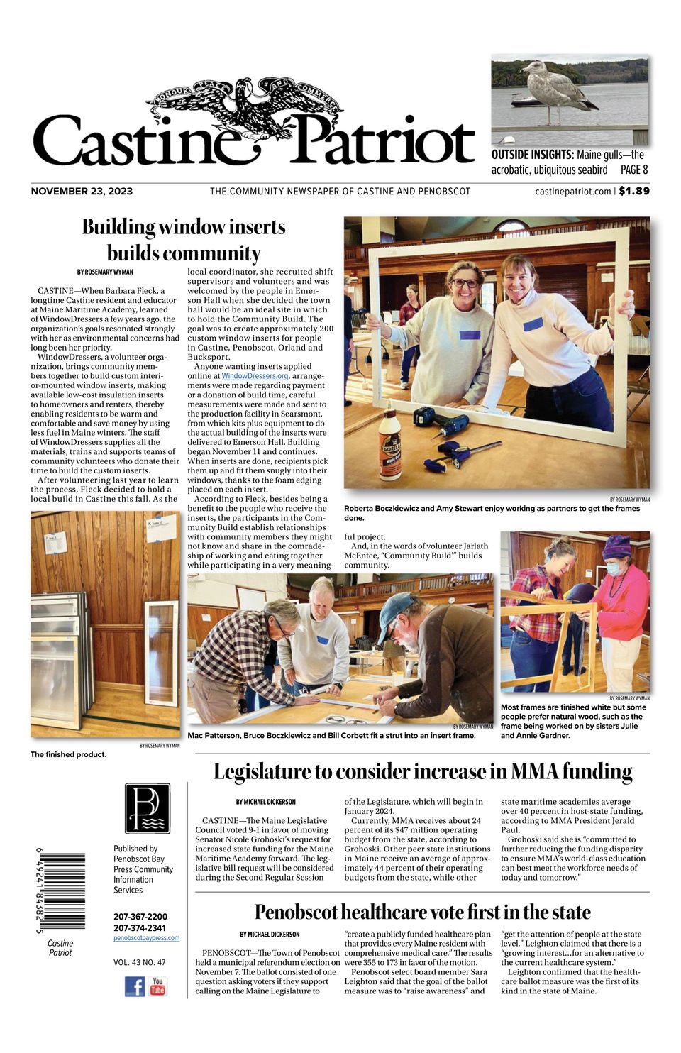 Castine Patriot Newspaper Get your Digital Subscription