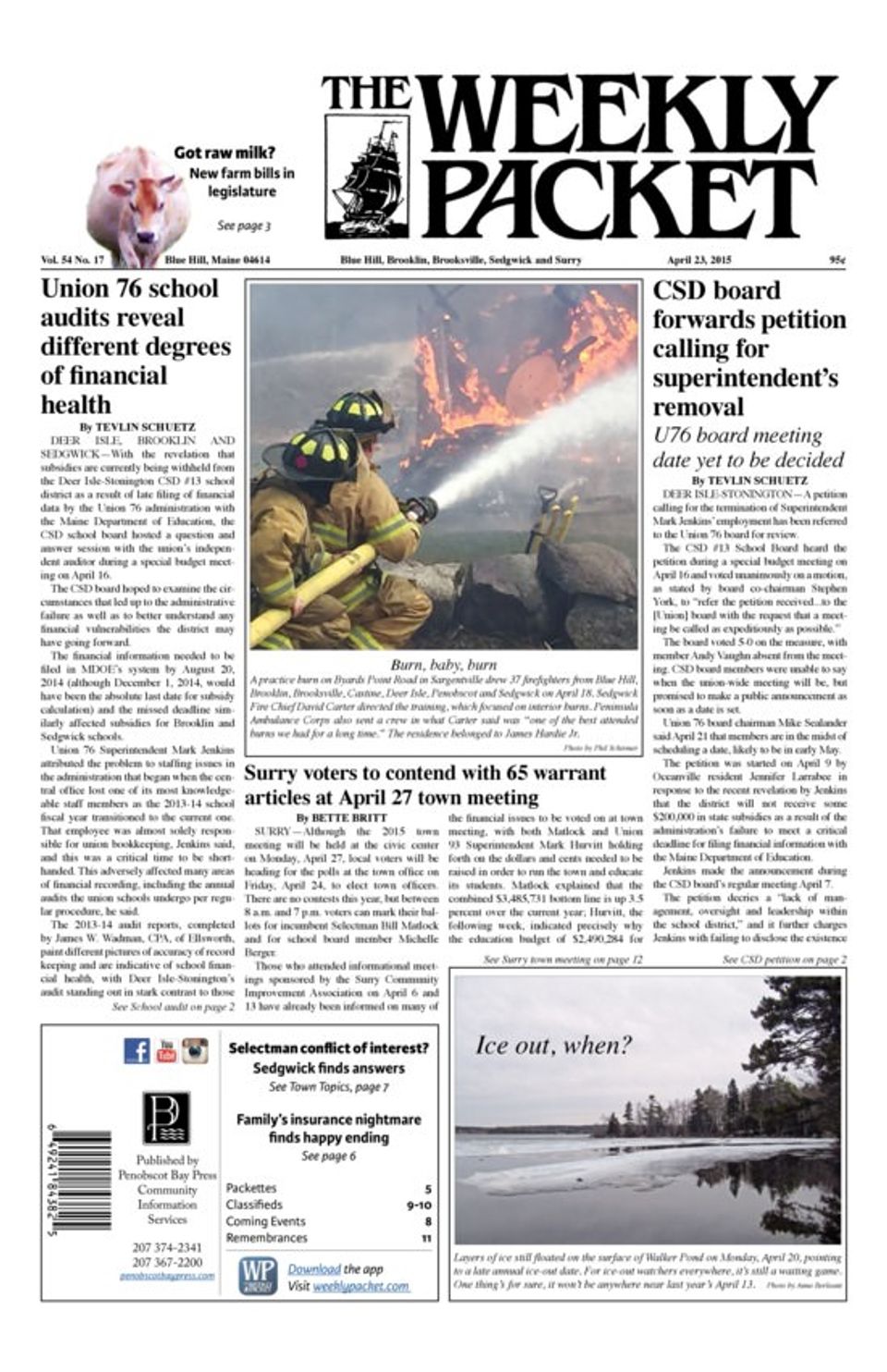 The Weekly PacketApril 23, 2015 Newspaper Get your Digital Subscription