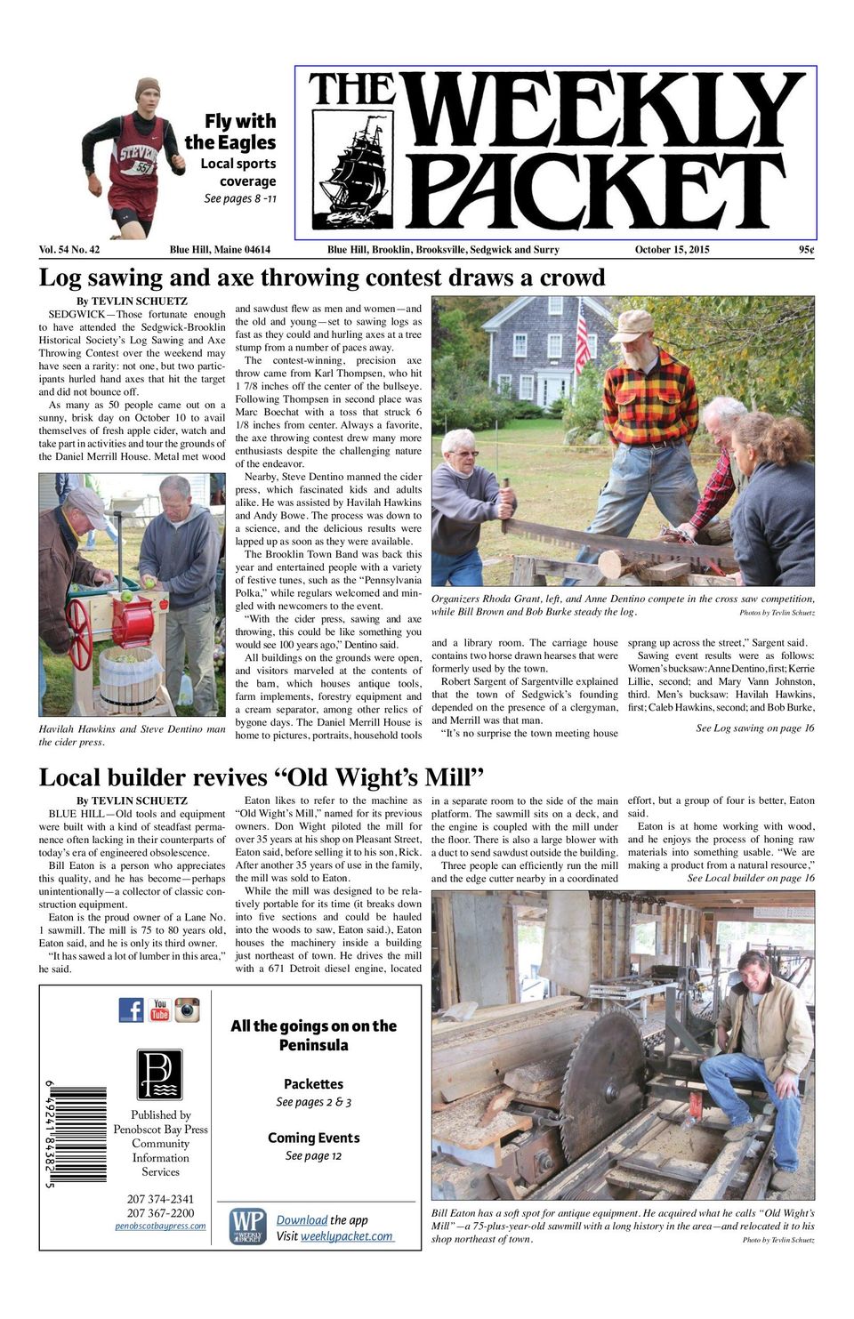 The Weekly Packet10/15/2015 Newspaper Get your Digital Subscription
