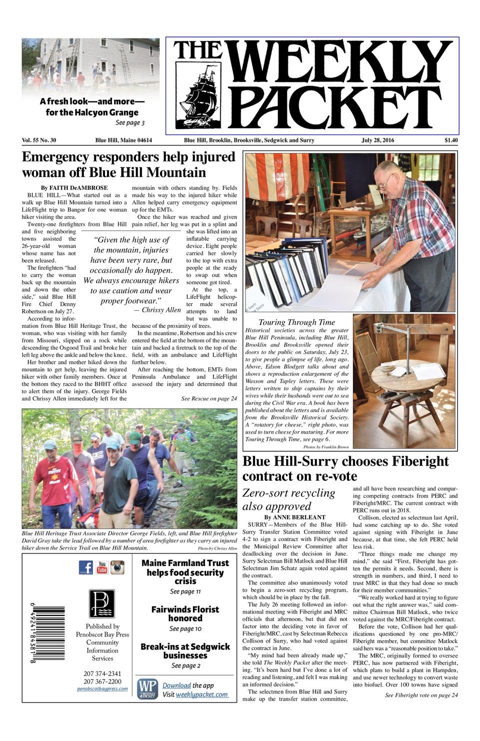 The Weekly Packet7/28/2016 Newspaper Get your Digital Subscription