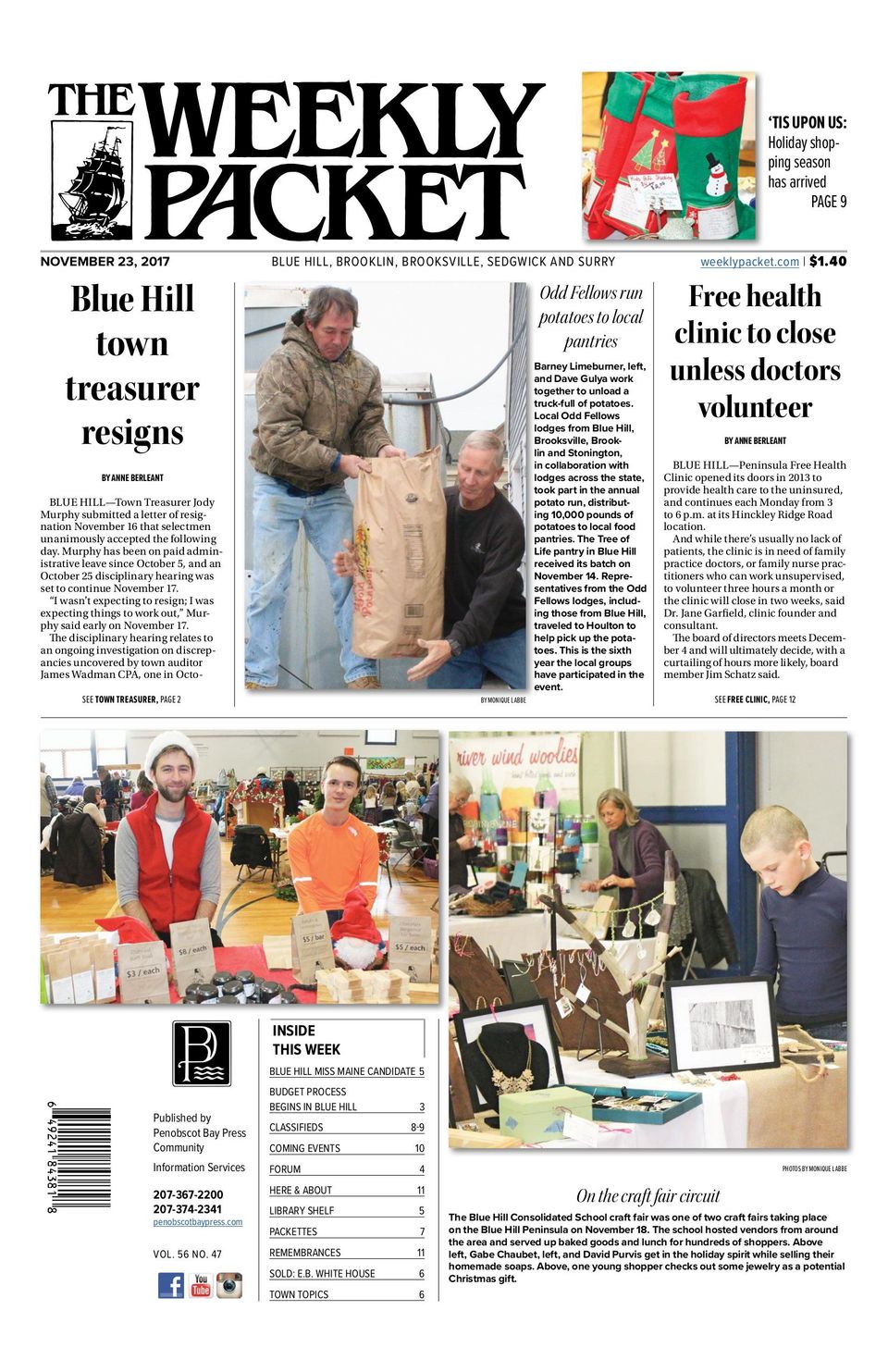 The Weekly Packet11/23/2017 Newspaper Get your Digital Subscription