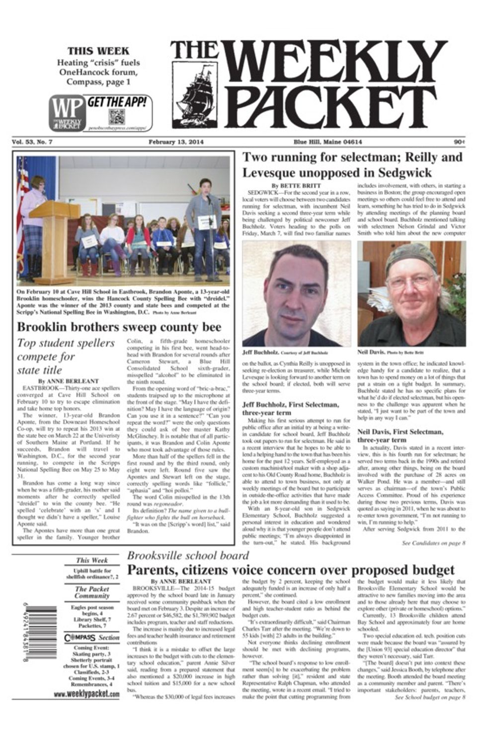 The Weekly PacketFebruary 13, 2014 Newspaper Get your Digital