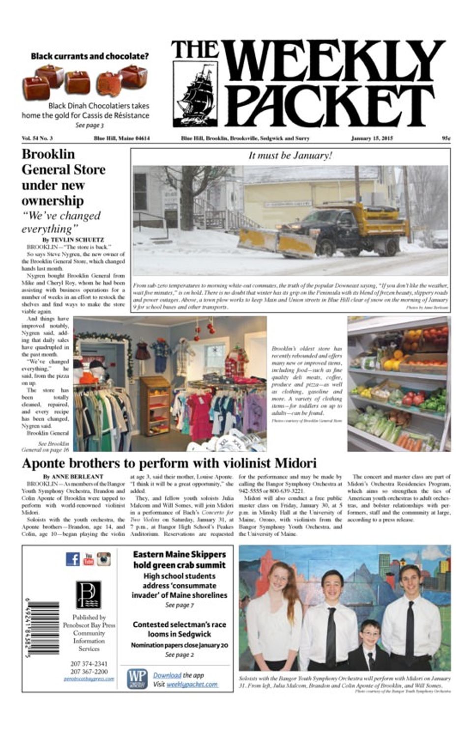 The Weekly PacketJanuary 15, 2015 Newspaper Get your Digital