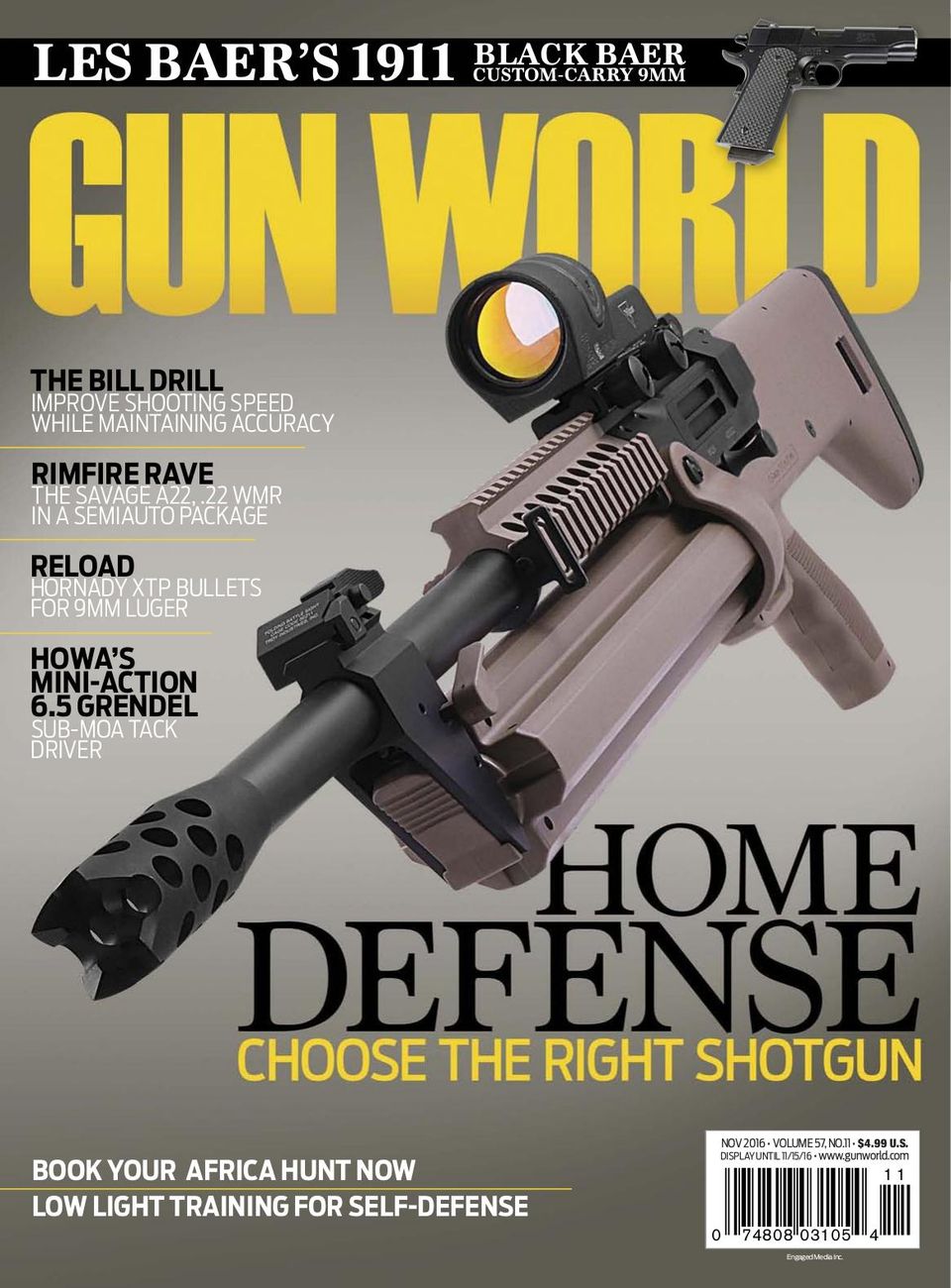 Gun World-November 2016 Magazine - Get your Digital Subscription