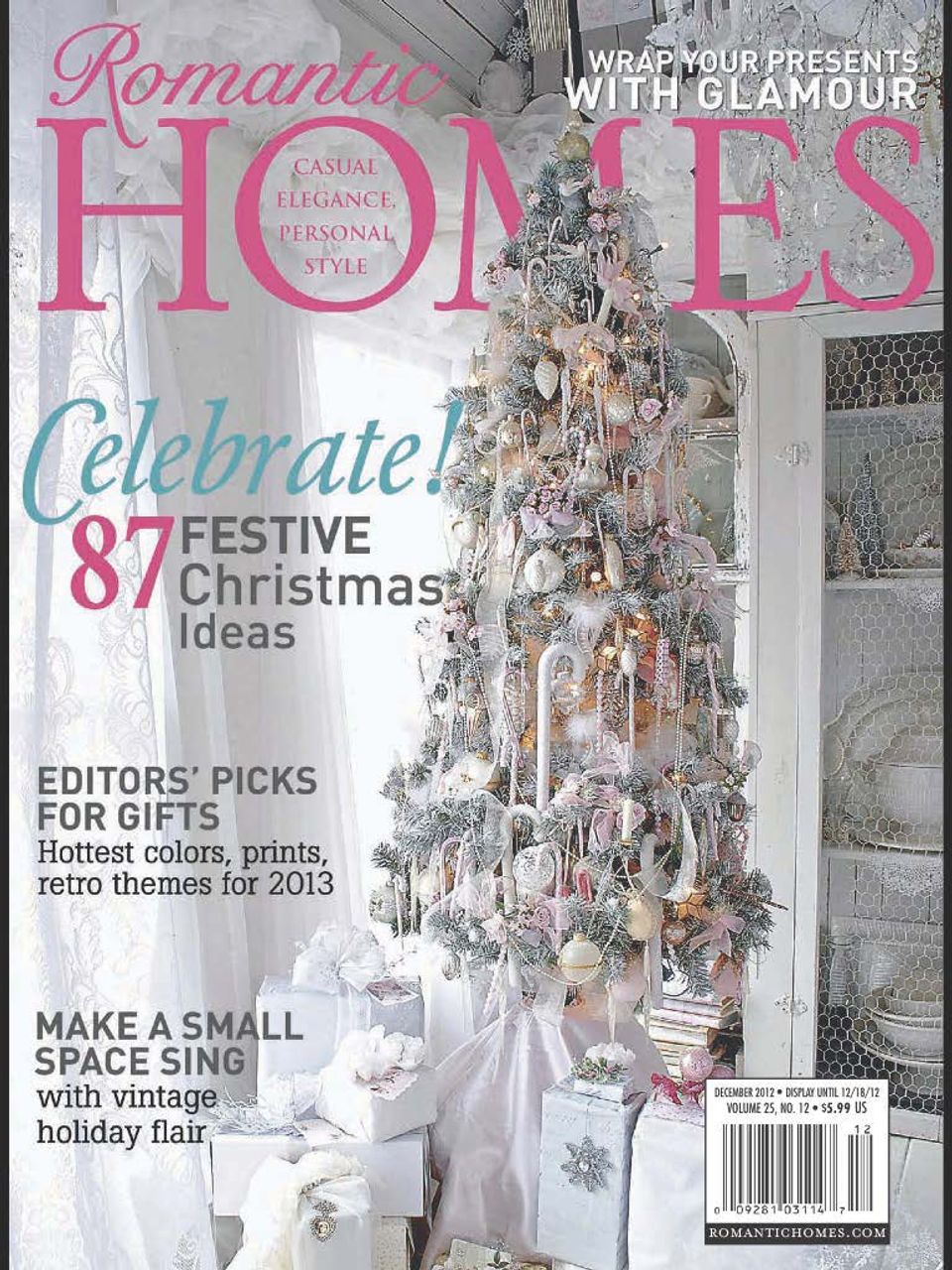 Romantic Homes December 2012 Magazine Get your Digital Subscription