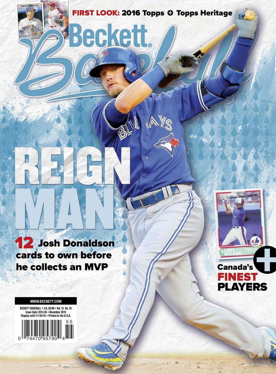 Beckett BaseballNovember 2015 Magazine Get your Digital Subscription