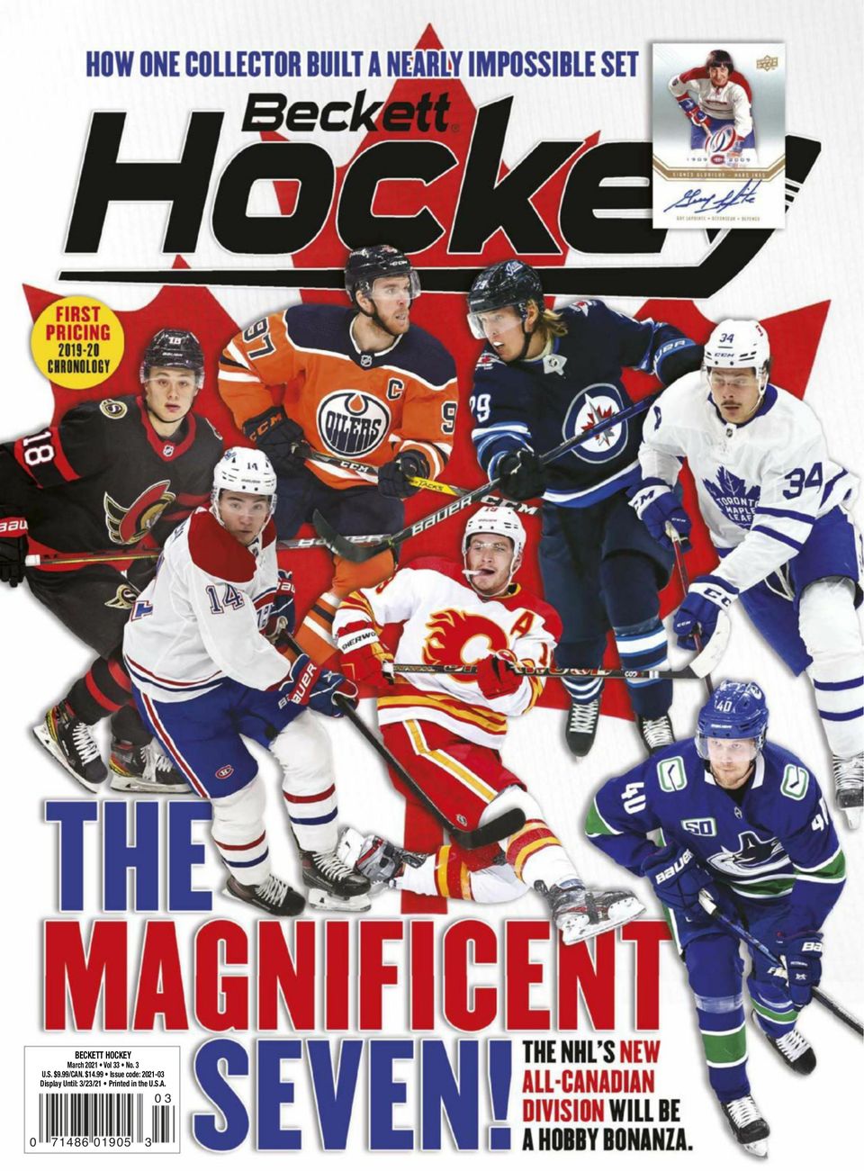 Beckett HockeyMarch 2021 Magazine Get your Digital Subscription