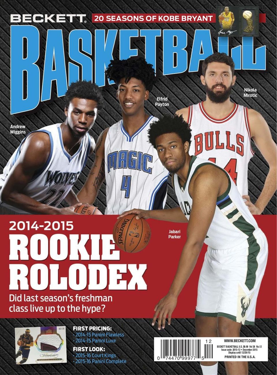 Beckett BasketballDecember 2015 Magazine Get your Digital Subscription