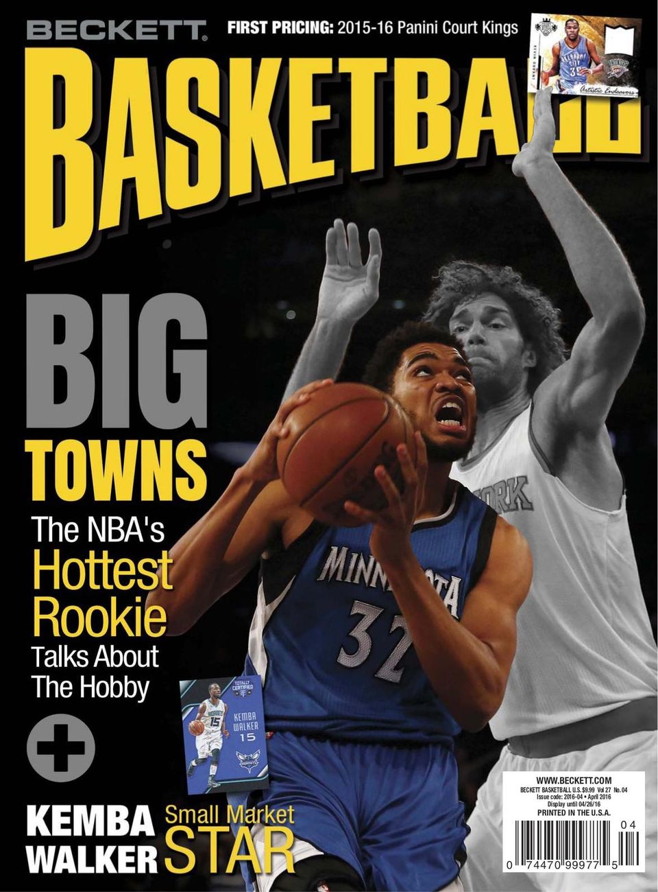 Beckett BasketballApril 2016 Magazine Get your Digital Subscription