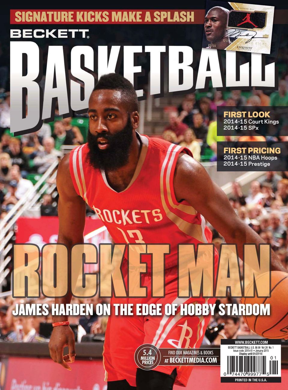 Beckett BasketballJanuary 2015 Magazine Get your Digital Subscription
