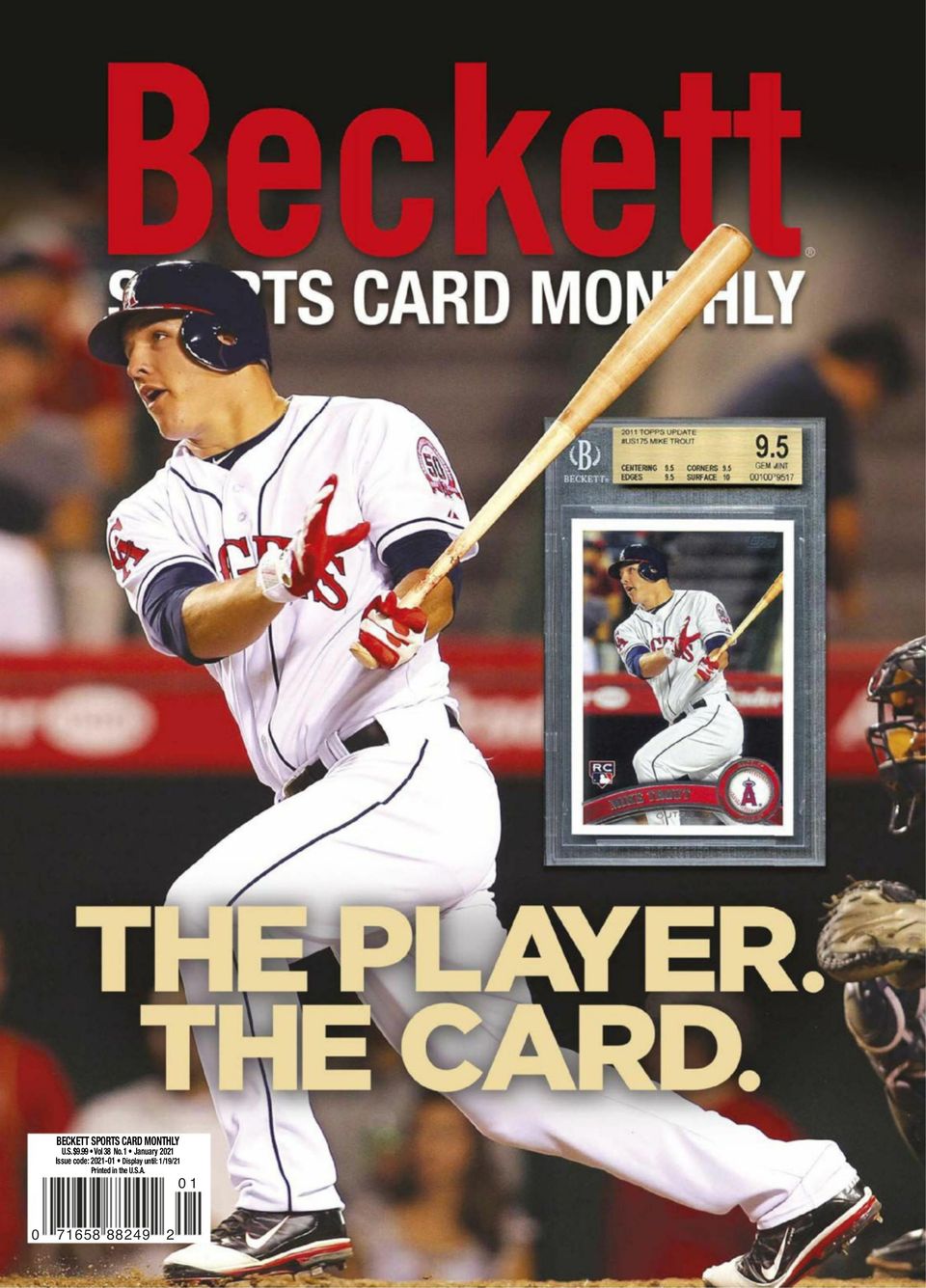 Beckett Sports Card MonthlyJanuary 2021 Magazine