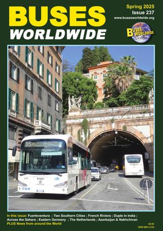 Buses Worldwide - Spring 2025 Buses Worldwide Cover - Spring 2025 Edition
