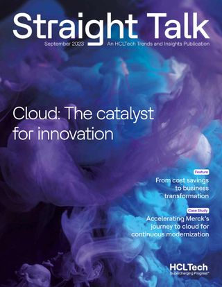 CIO Straight Talk  Cover - Cloud: The catalyst for innovation Edition