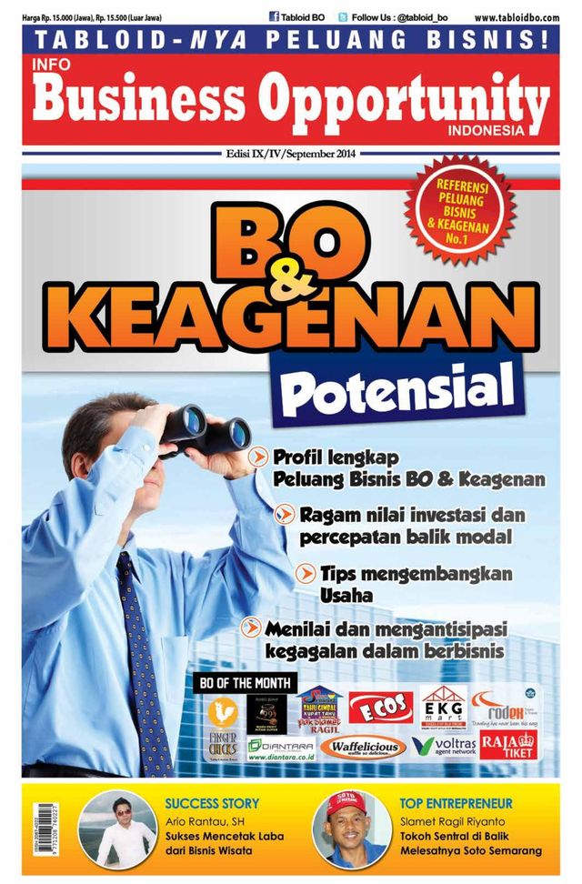 Tabloid Info Business Opportunity Indonesia