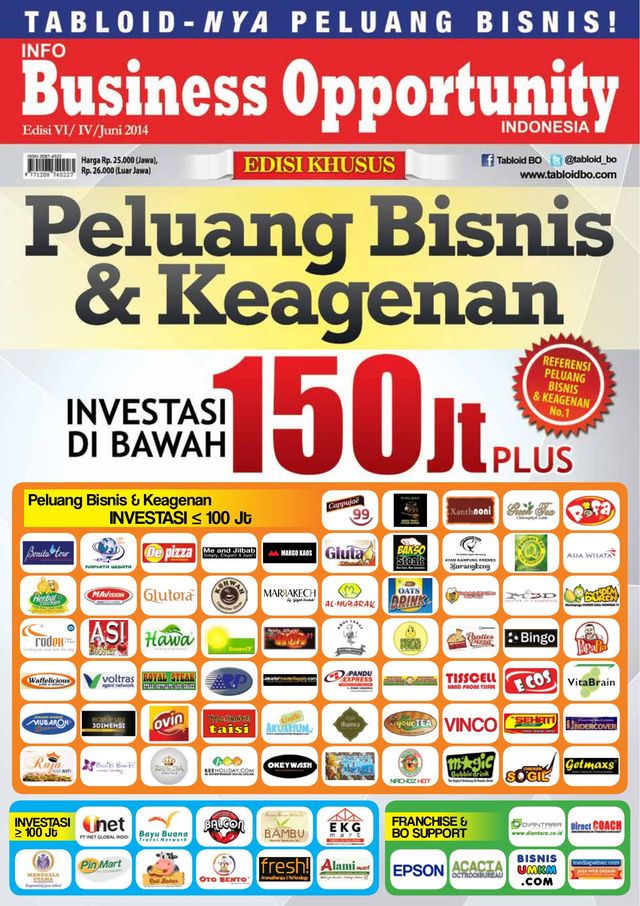 Tabloid Info Business Opportunity Indonesia