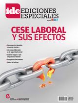 Agosto 2015 – Cese laboral y sus efectos