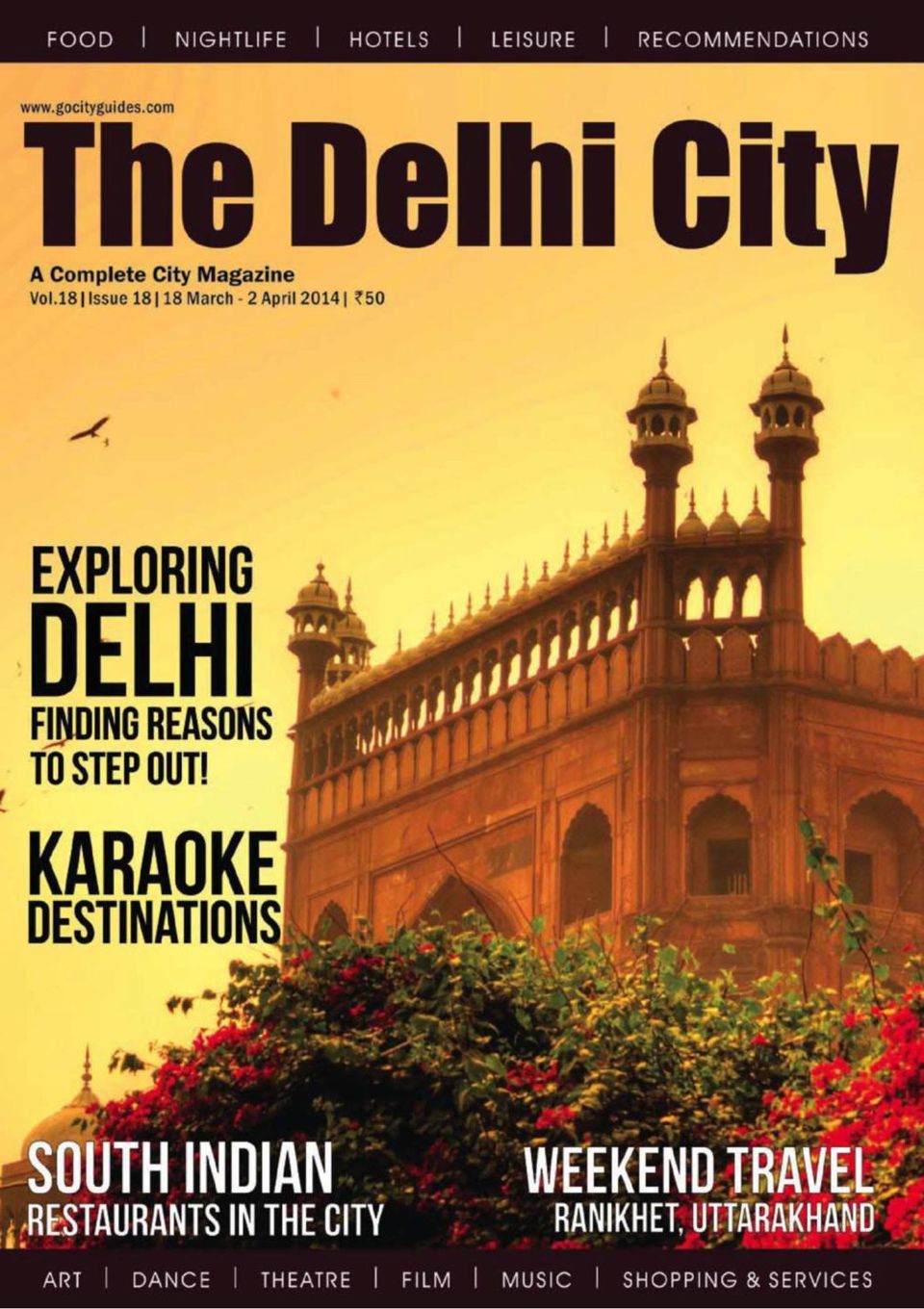 The Delhi City-March 18 2014 Magazine - Get your Digital Subscription