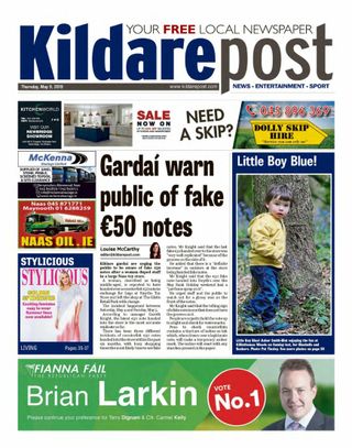Kildare Post  Cover - May 09, 2019 Edition