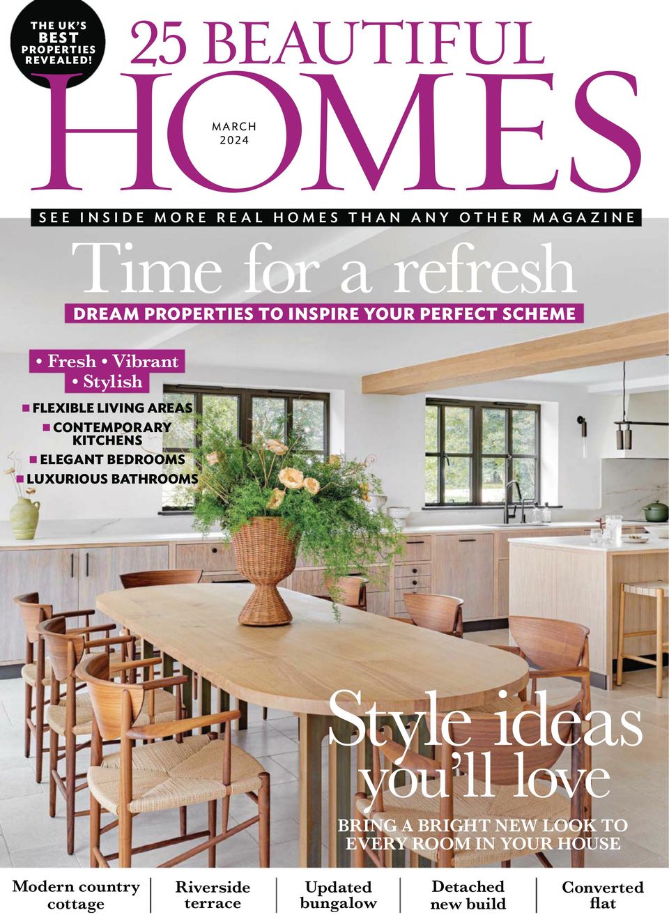 25 Beautiful Homes March 2024