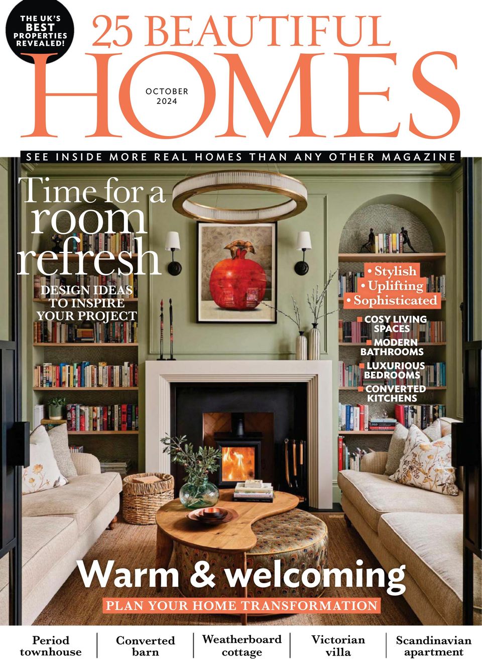 25 Beautiful Homes October 2024