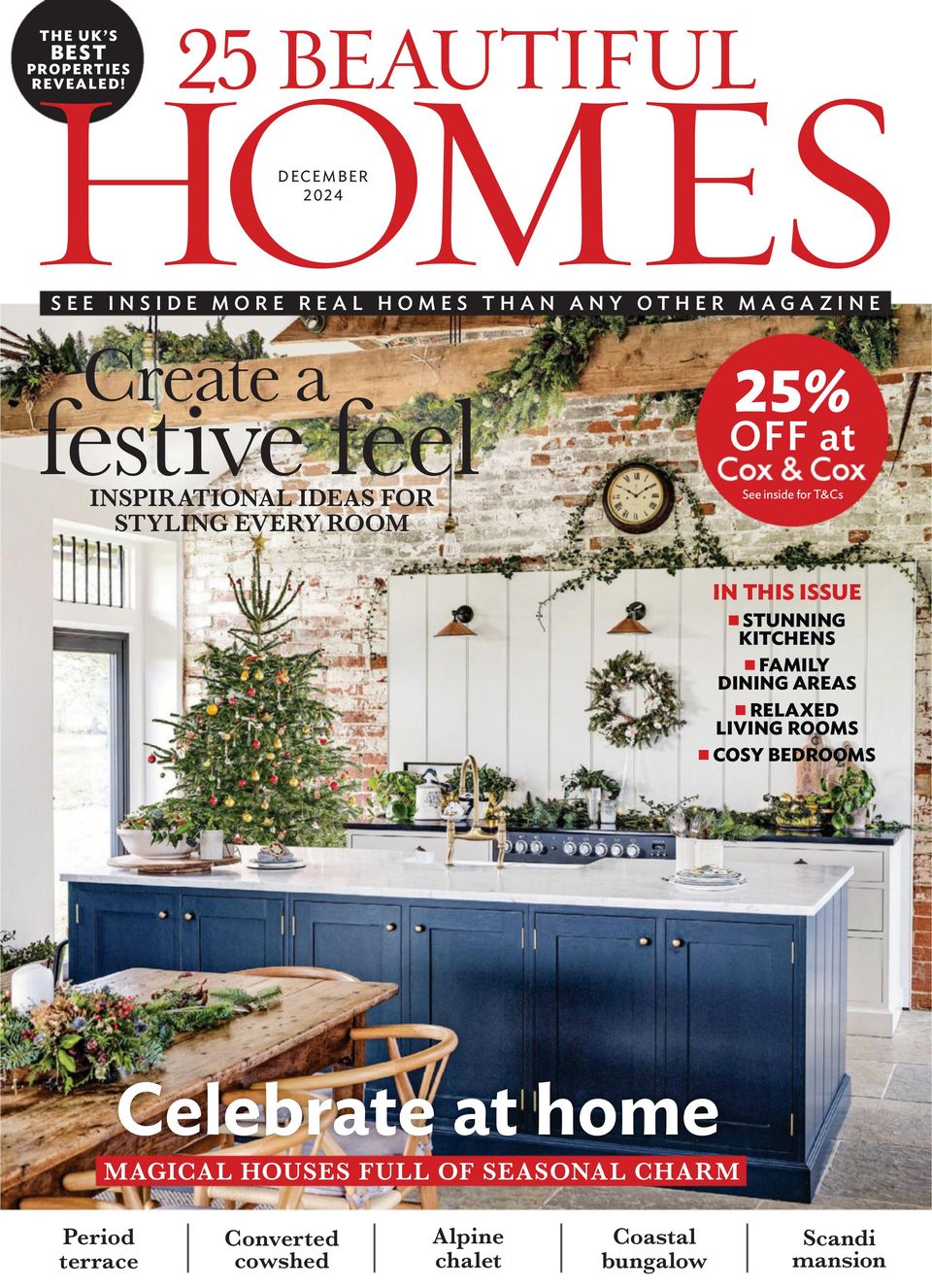 25 Beautiful Homes December 2024