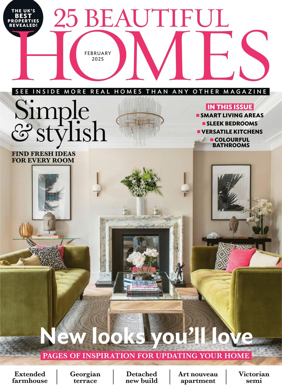 25 Beautiful Homes February 2025