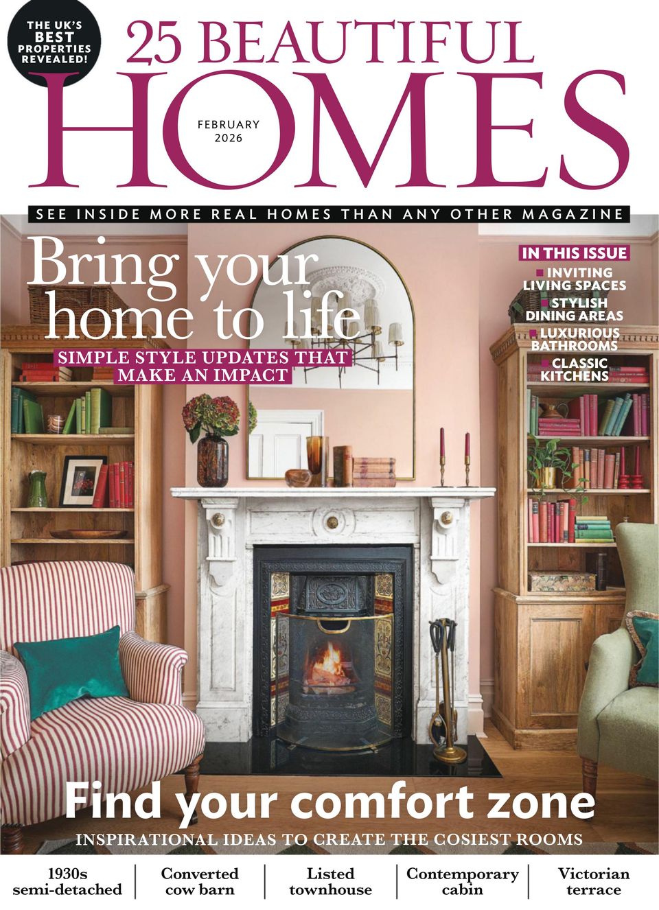 25 Beautiful Homes February 2026