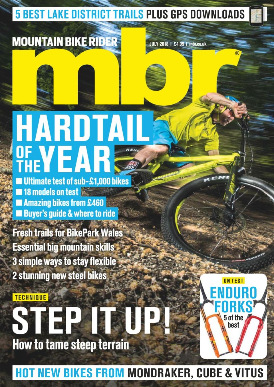 mbr trail bike of the year 2018