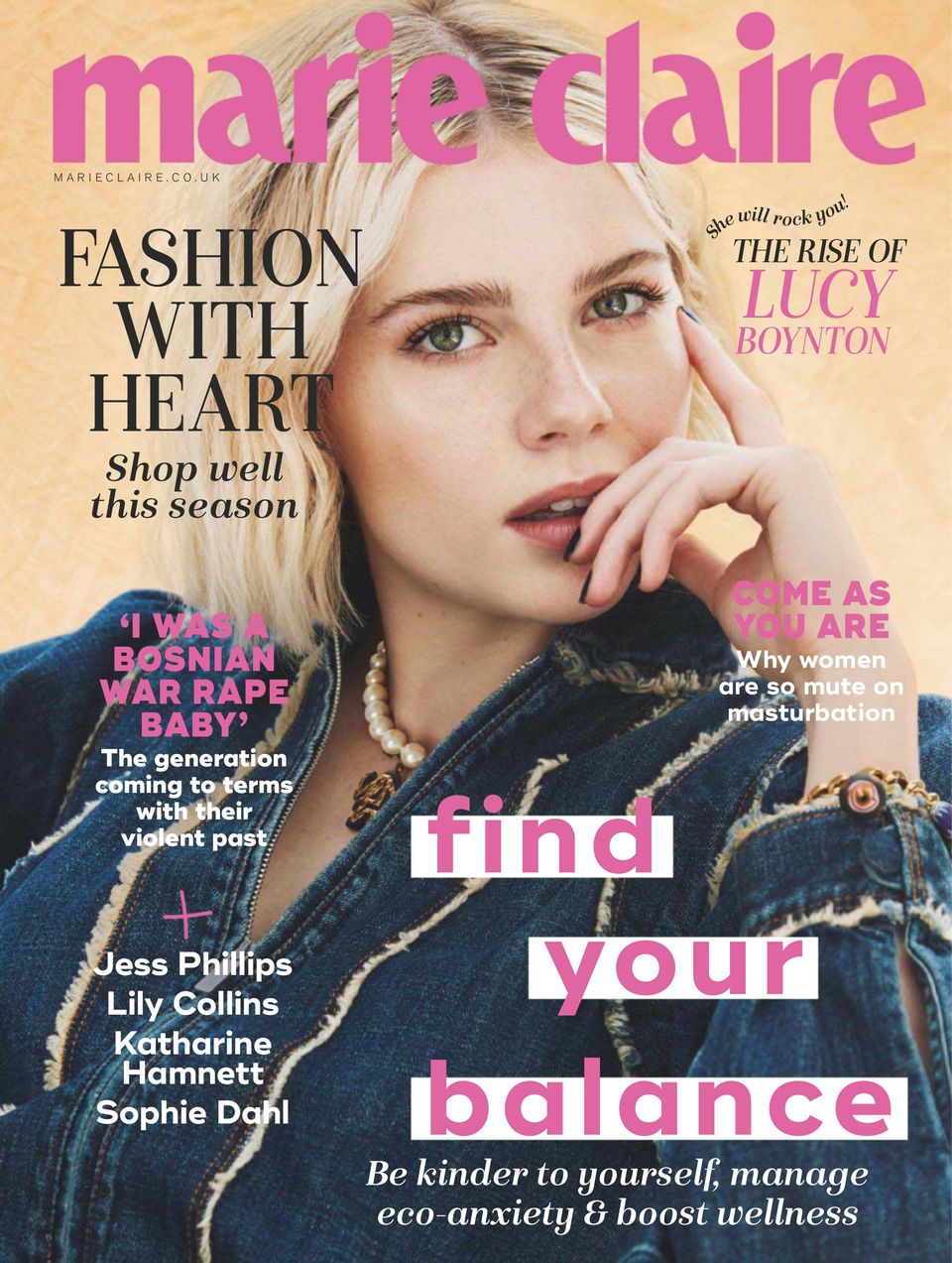 Marie claire magazine cover hi-res stock photography and images