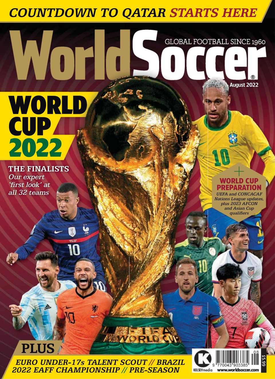 World SoccerAugust 2022 Magazine Get your Digital Subscription