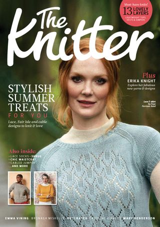 The Knitter  Cover - Issue 216 Edition
