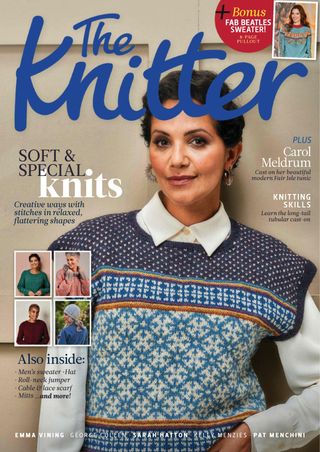The Knitter  Cover - Issue 216 Edition